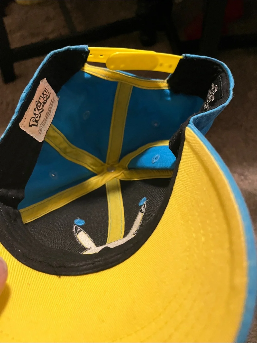 Pokemon Blue Pikachu Kids Hat